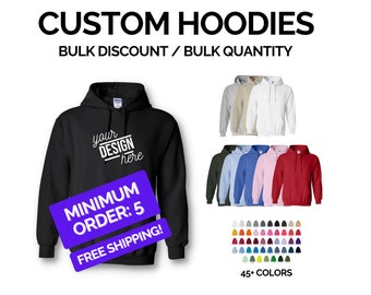 Embroidered BULK WHOLESALE Hoodies Personalized Hoodie - Etsy Canada