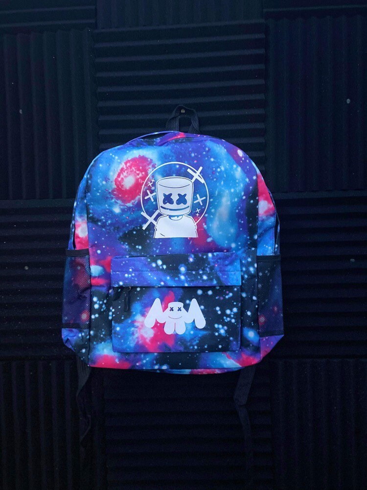 galaxy marshmello backpack