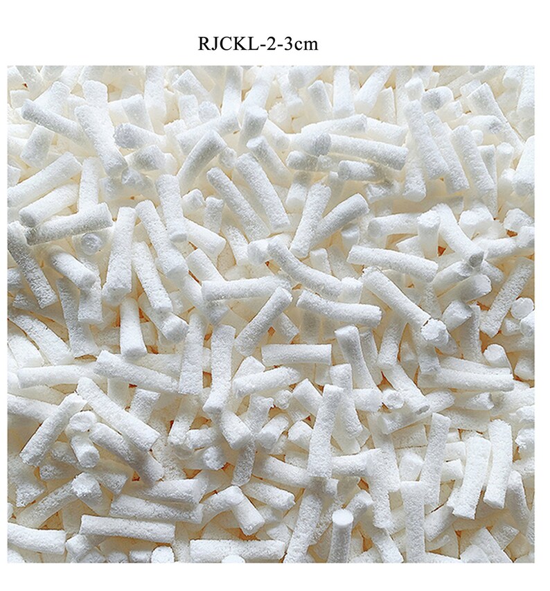 Shredded Latex Foam Filling, Natural Latex Filler, Crushed Booster Stuffing for Pillows Bean Bag