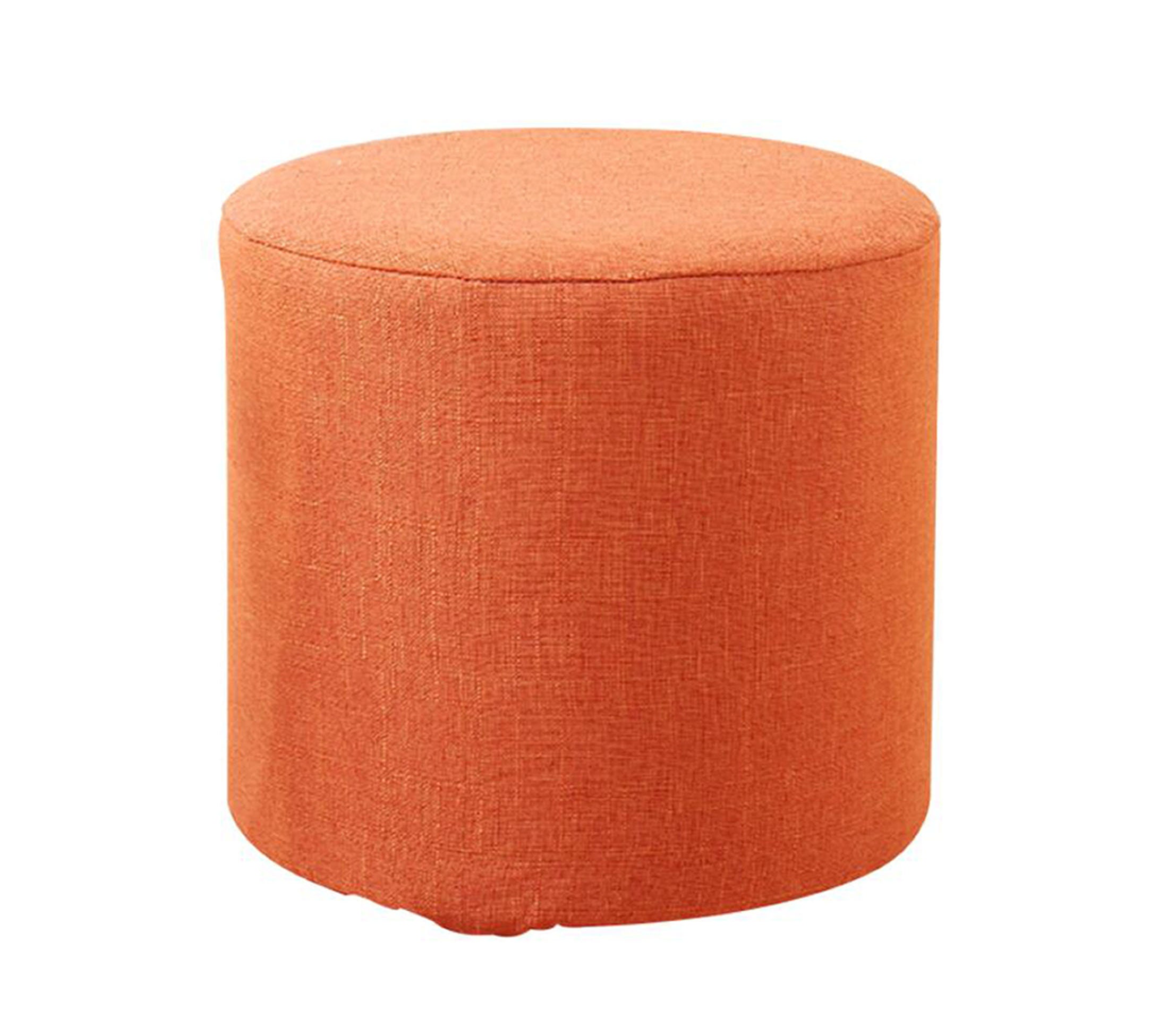 Custom Linen Ottoman Cover, Cube Footstool Slipcover, Sofa Couch