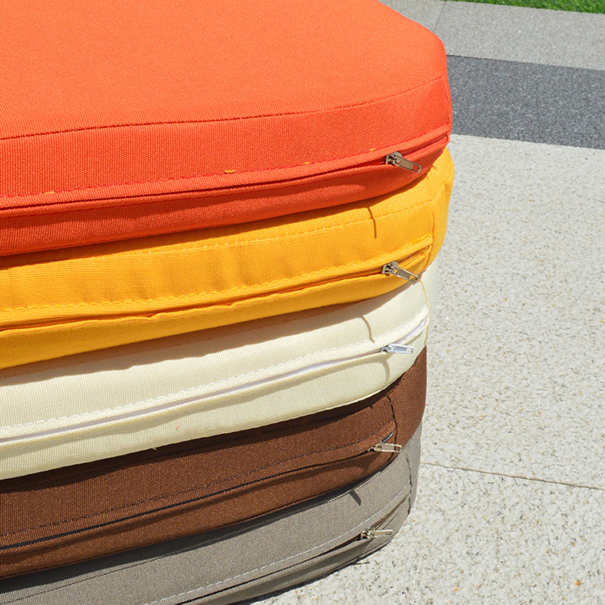 Custom Outdoor Chair Cushion Covers Waterresistant Seat Pad Etsy