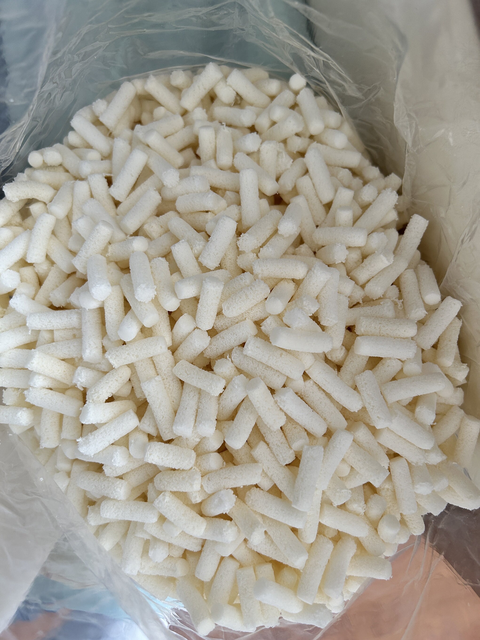 Shredded Natural Latex Filling, Crushed Latex Foam Filler, Stuffing for Pillows Bean Bag Dog Bed