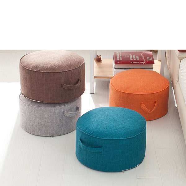 Round Ottoman - Etsy