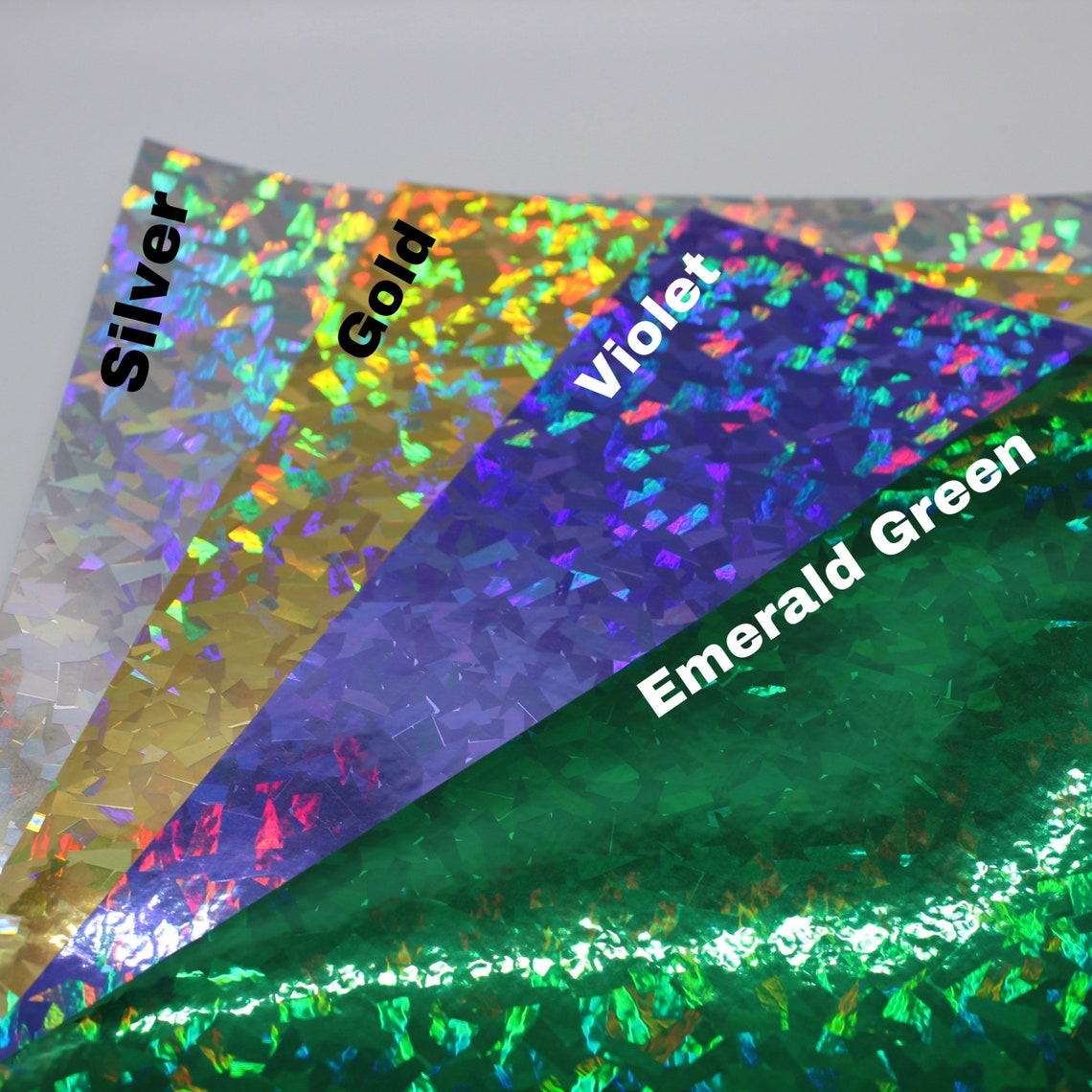 Holographic Crystal Vinyl Outdoor Vinyl Made in USA Etsy