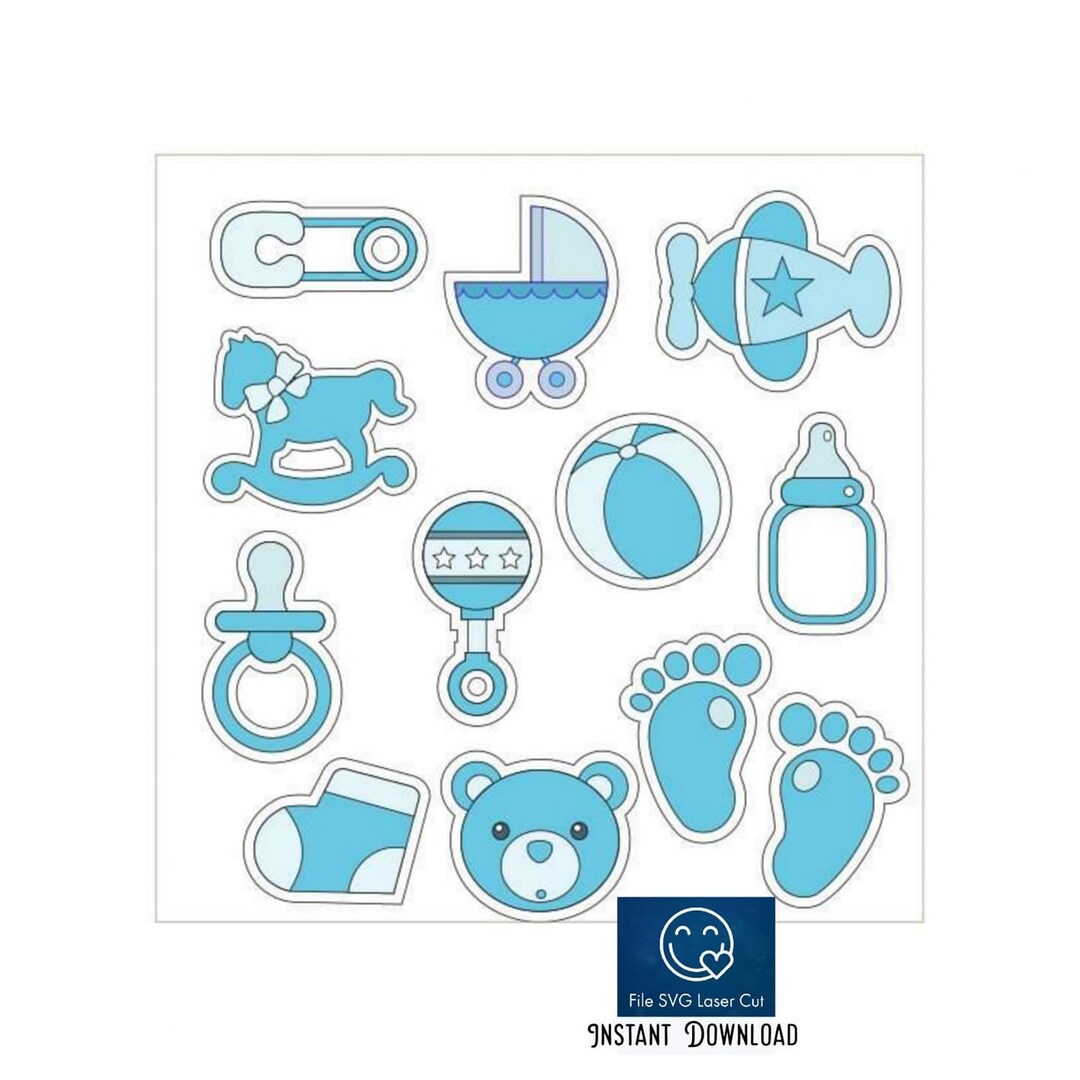 Baby, Baby Svg, Laser Cut, Cricut, Silhouette, Svg File, Baby Boy, Baby