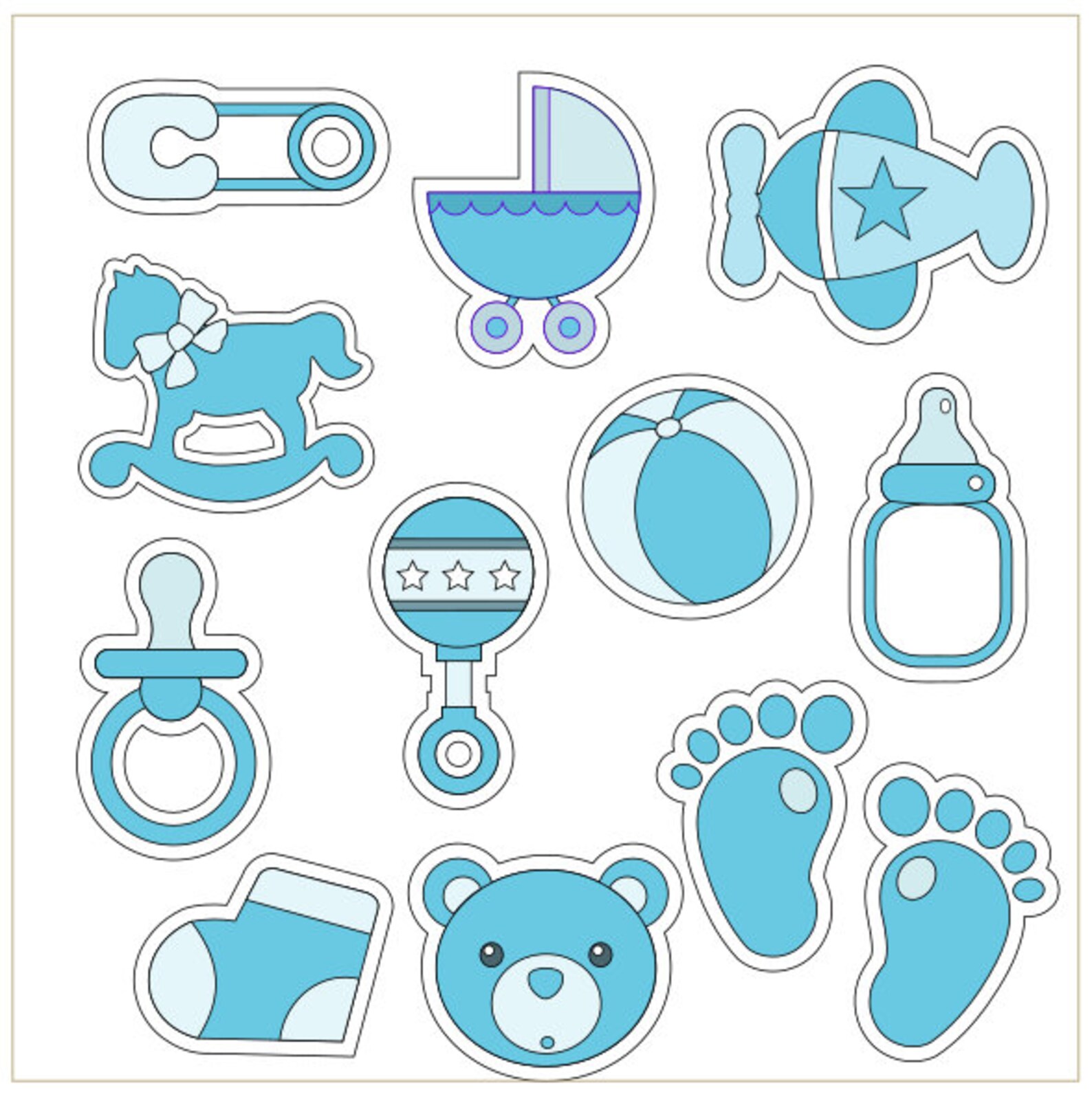 Baby Baby Svg Laser Cut Cricut Silhouette File Svg Baby - Etsy