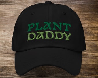 Plant Daddy Dad Hat for Plant Lover, Gift for Plant Gardener, Plant Gift for Men, Dad Hat for Plant Lover