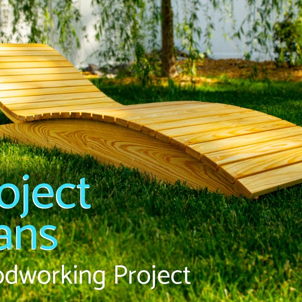 Outdoor Chaise Lounge Plans | Woodworking Project