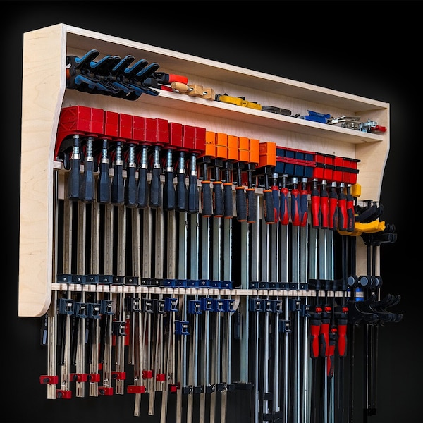 Clamp Rack Plans | Woodworking Project Plans