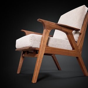 Modern Lounge Chair Plan Woodworking Project Plans UK