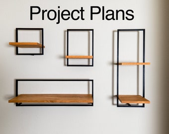 Floating Wall Shelves and Frames Plans | Woodworking Project Plans