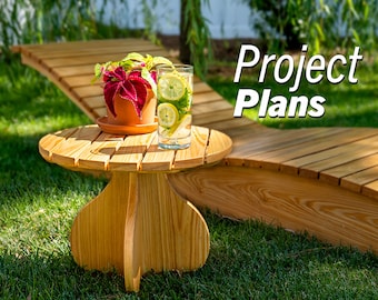 Outdoor Side Table Plans | Woodworking Project