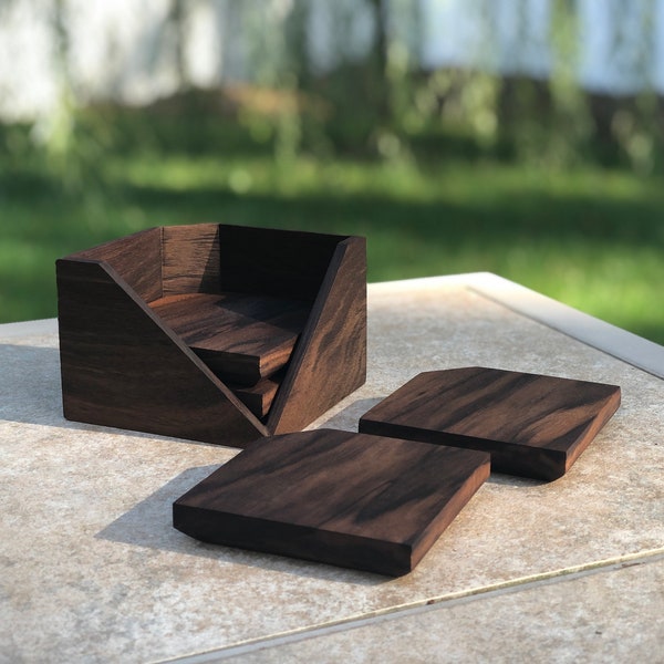 Modern Coasters Plans | Woodworking Project Plans