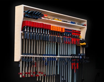 Clamp Rack Plans | Woodworking Project Plans