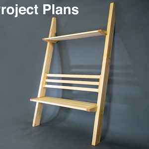 Modern Wall Bench Plans | Woodworking Project Plans