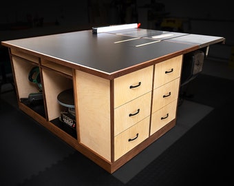 Outfeed Assembly Table Plan | Woodworking Project Plans