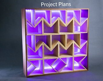 Modular Bookcase Plans | Woodworking Project