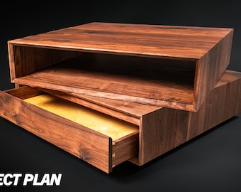 Gaming Coffee Table Plan | Woodworking Project Plans