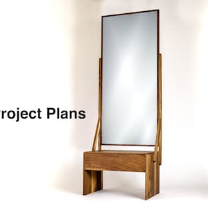 Full Length Mirror and Stand Plans | Woodworking Project Plans
