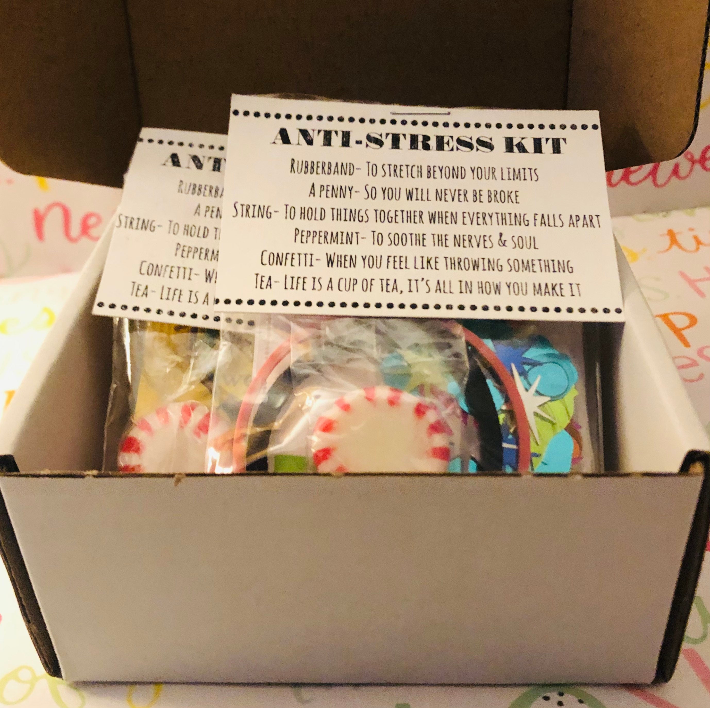 The Wonderful ANTI-STRESS KIT Anxiety Cere Package Filled to the Brim With  Happy : 