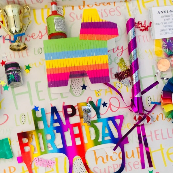 Exploding Confetti Box Etsy