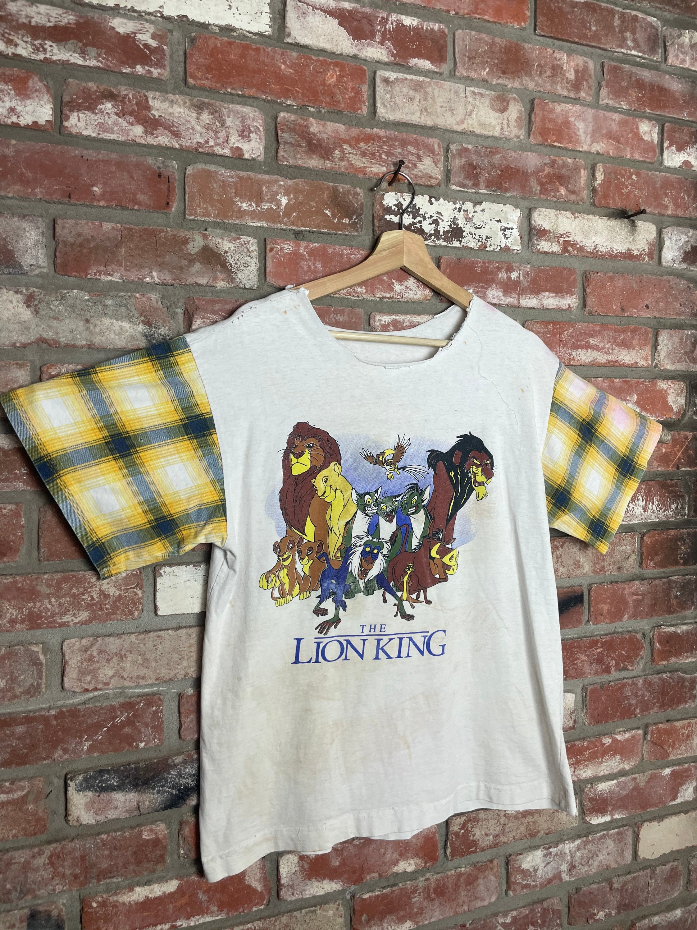 Vintage 90s The Lion King Movie Cartoon short sleeve T-shirt image 2