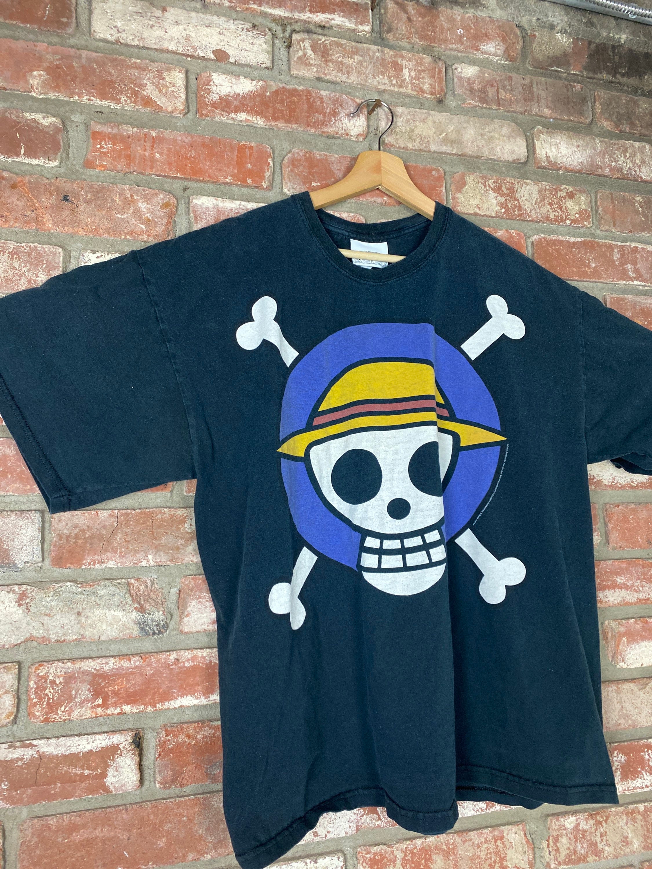 Vintage y2k 2000s Shonen Jump One Piece Anime tshirt-Size XL-Preowned image 2