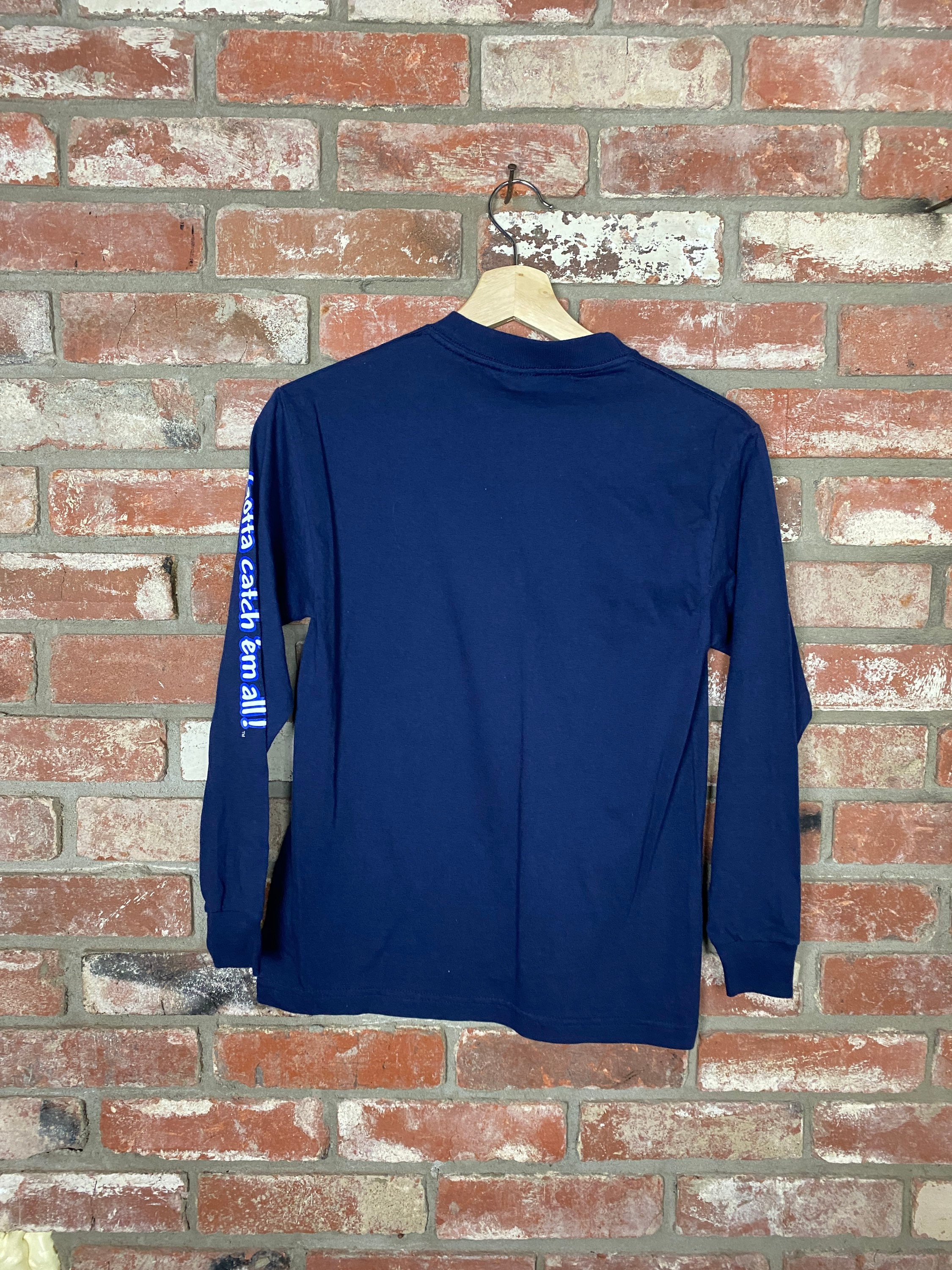 Vintage 90s 1999 Pokémon Nintendo longsleeve shirt-Size youth medium image 8