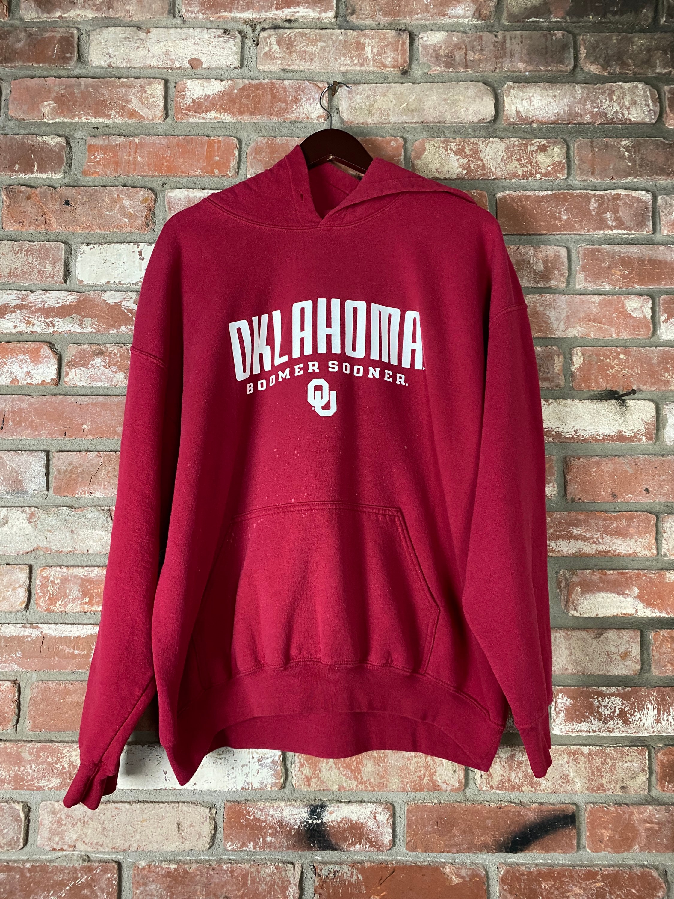 Vintage Oklahoma University Pullover hoodie-Size XL- Preowned
