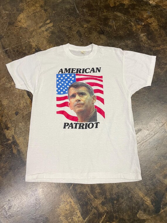 1980’s Oliver North American Patriot Tee
