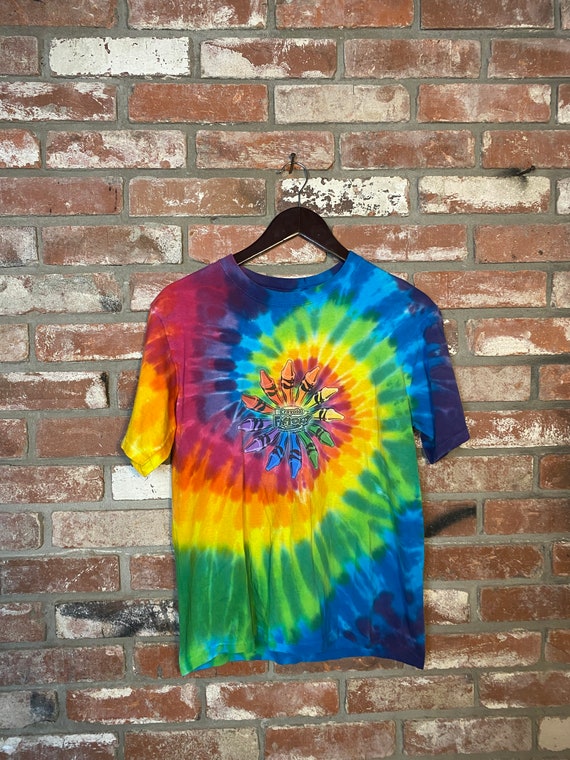 Vintage Y2K 2000s Crayola Factory tie-dye t-shirt-