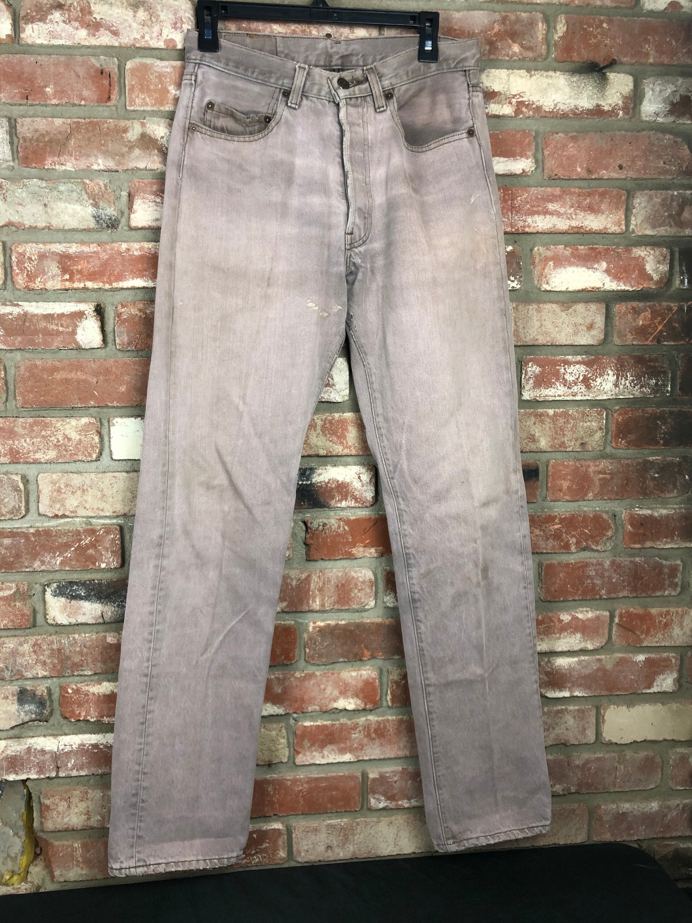 Vintage 90s Levi 501 0625 Light Brown 