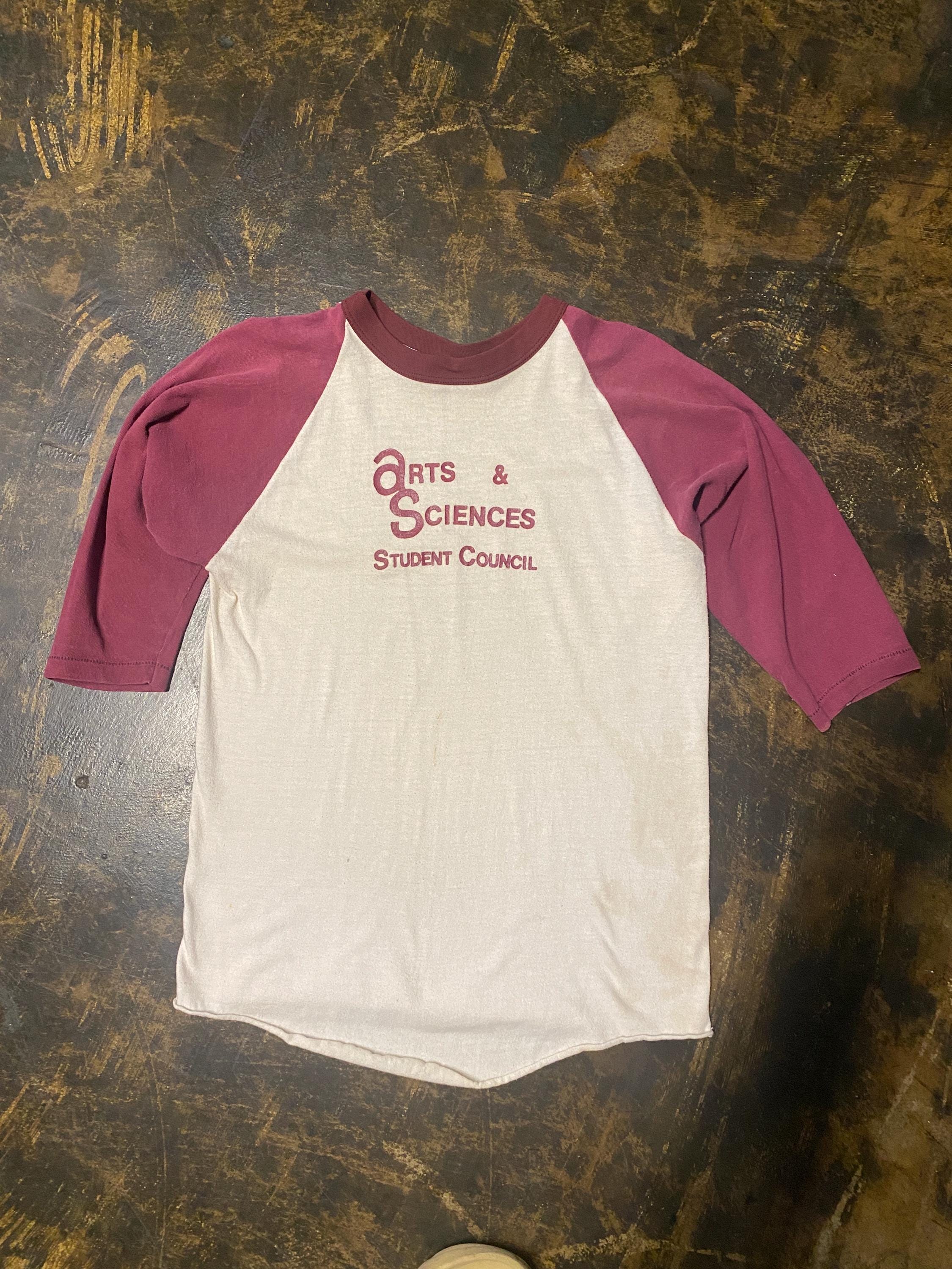 1980’s Russell Athletic Arts & Science 3/4 sleeve tee