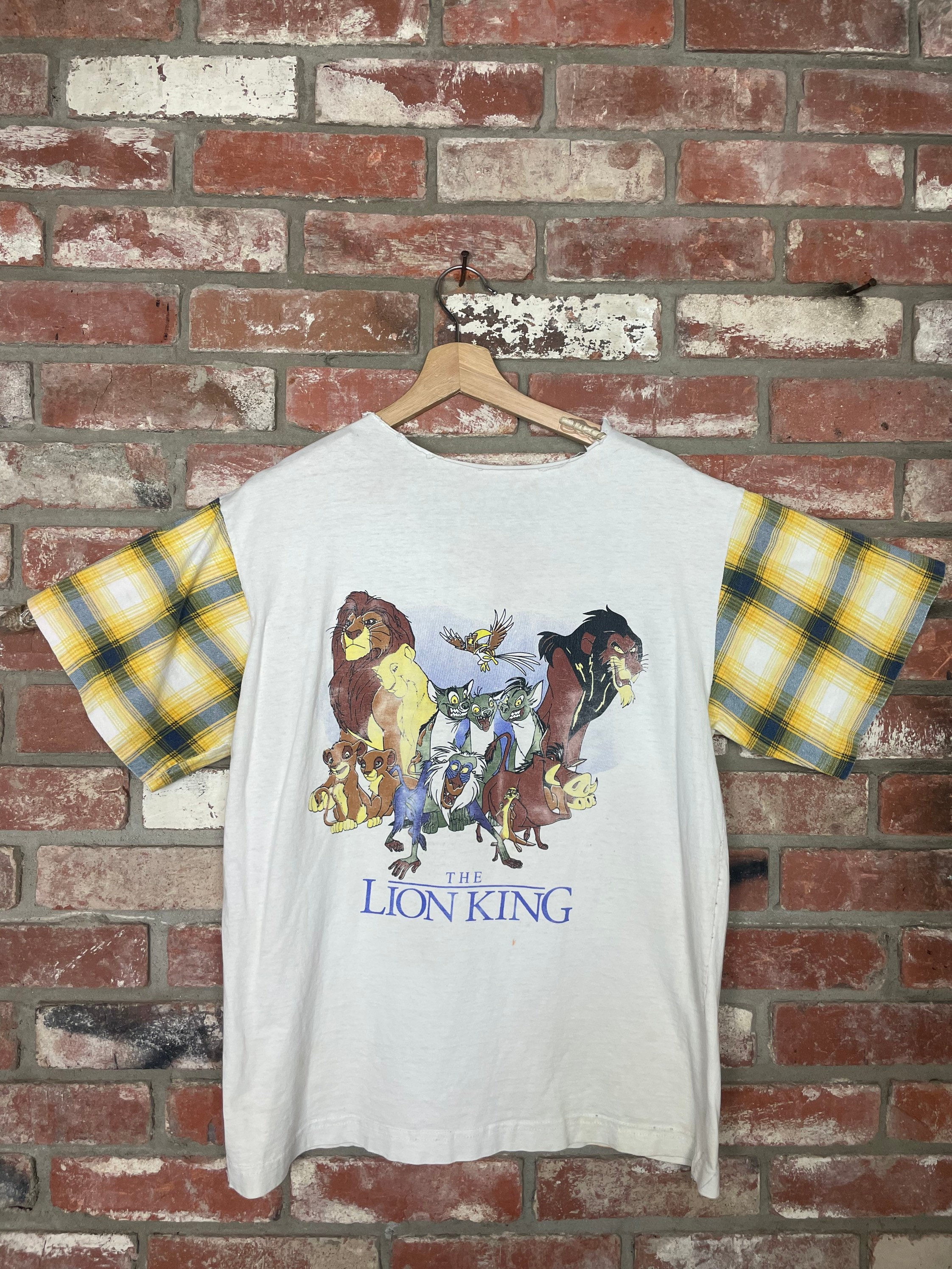 Vintage 90s The Lion King Movie Cartoon short sleeve T-shirt