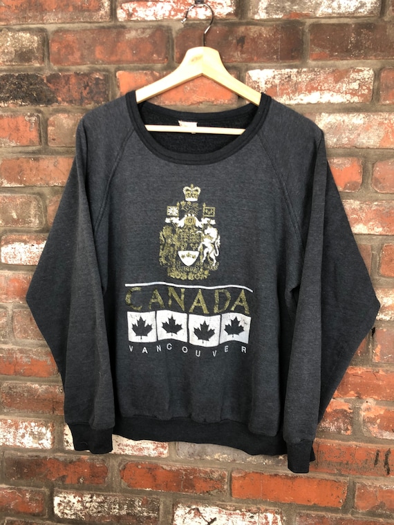 Vintage 1980s Vancouver Canada Pullover Sweatshirt