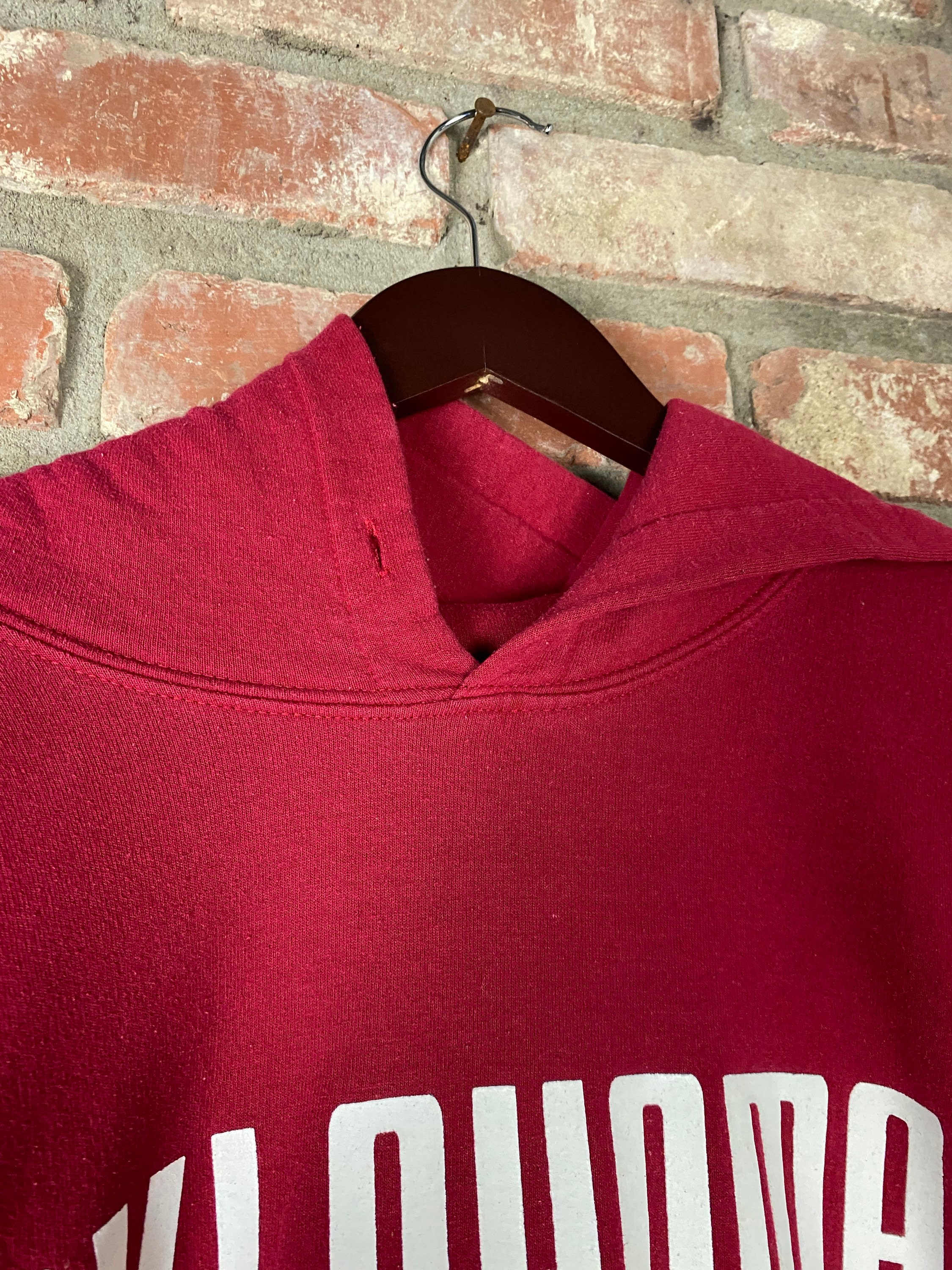 Vintage Oklahoma University Pullover hoodie-Size XL- Preowned image 8