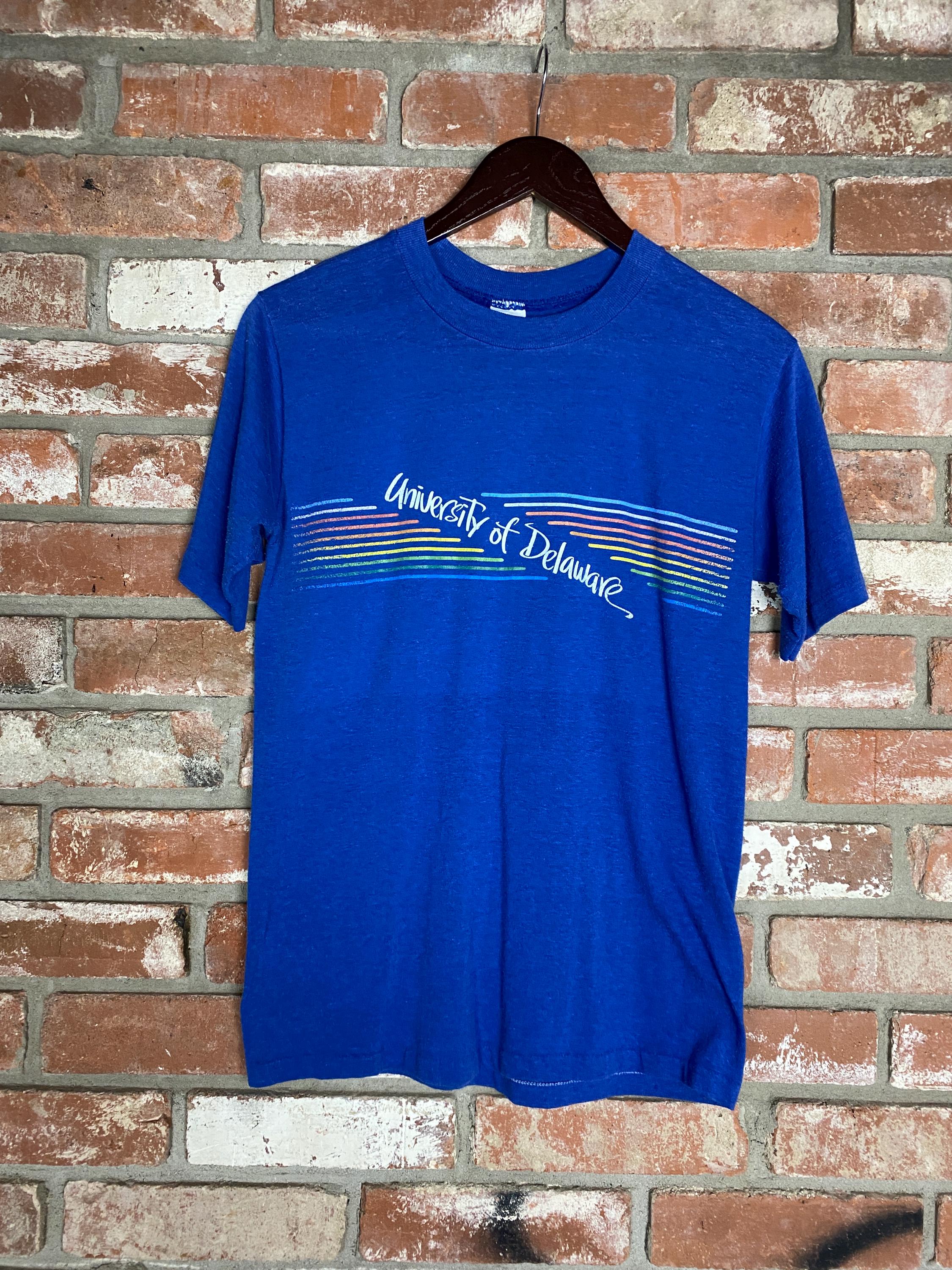 1980s Velva Sheen University of Delaware T-Shirt