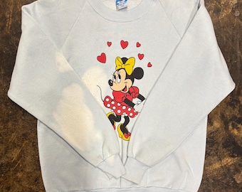 Bluza z Myszką Minnie z lat 80.