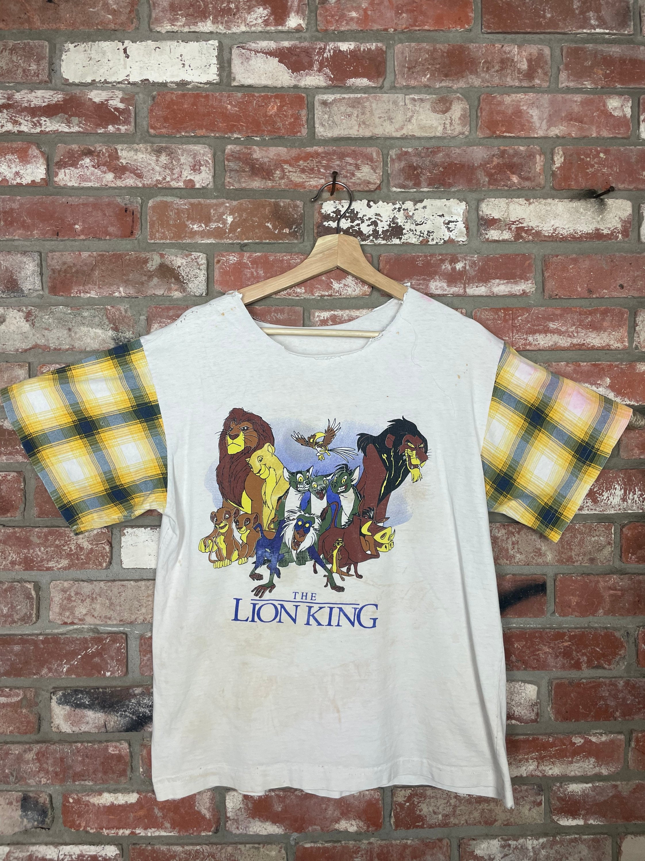 Vintage 90s The Lion King Movie Cartoon short sleeve T-shirt image 7