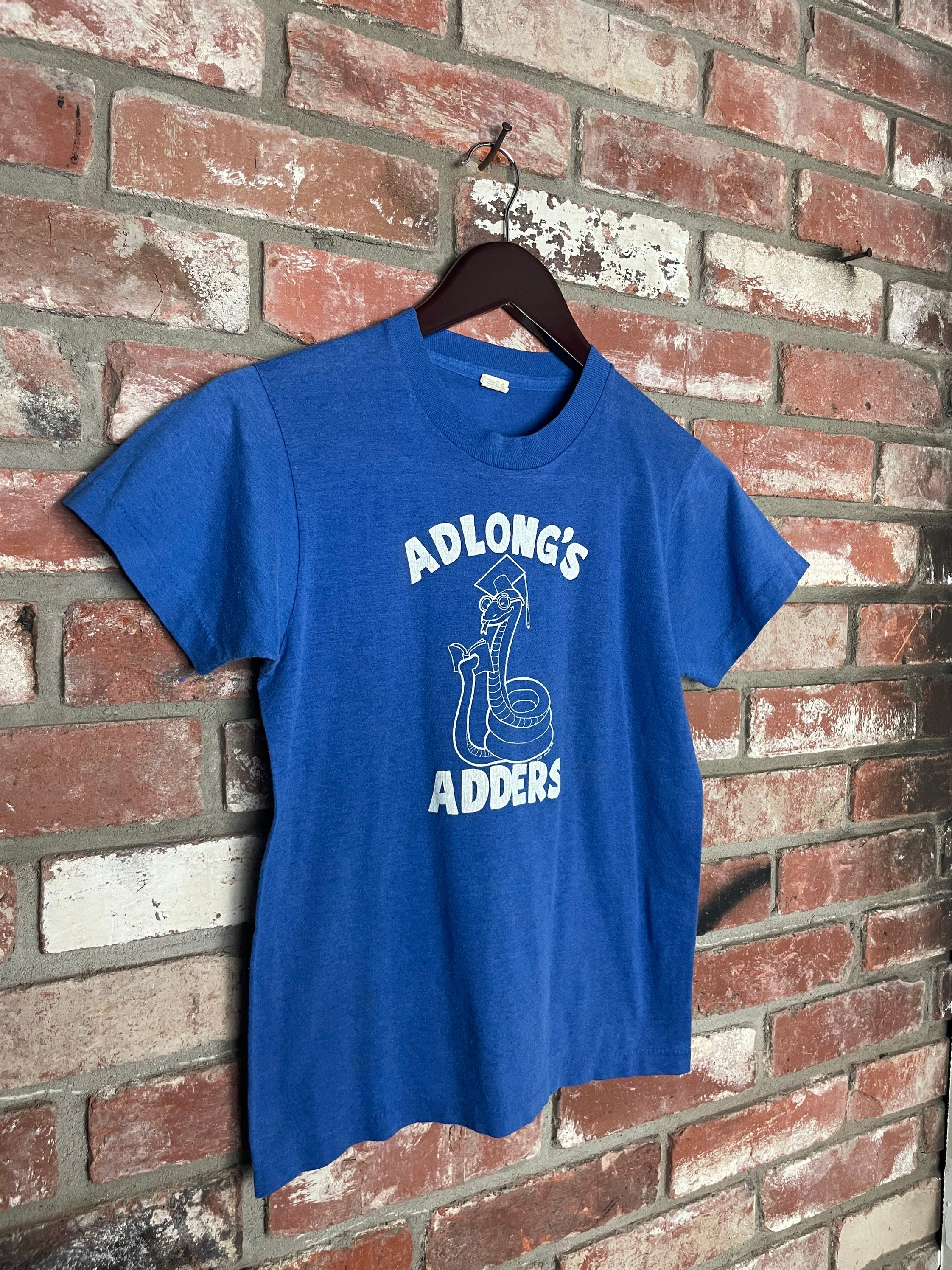 Vintage 80s Adlongs Addlers Kids School t-shirt-Size kids small image 2