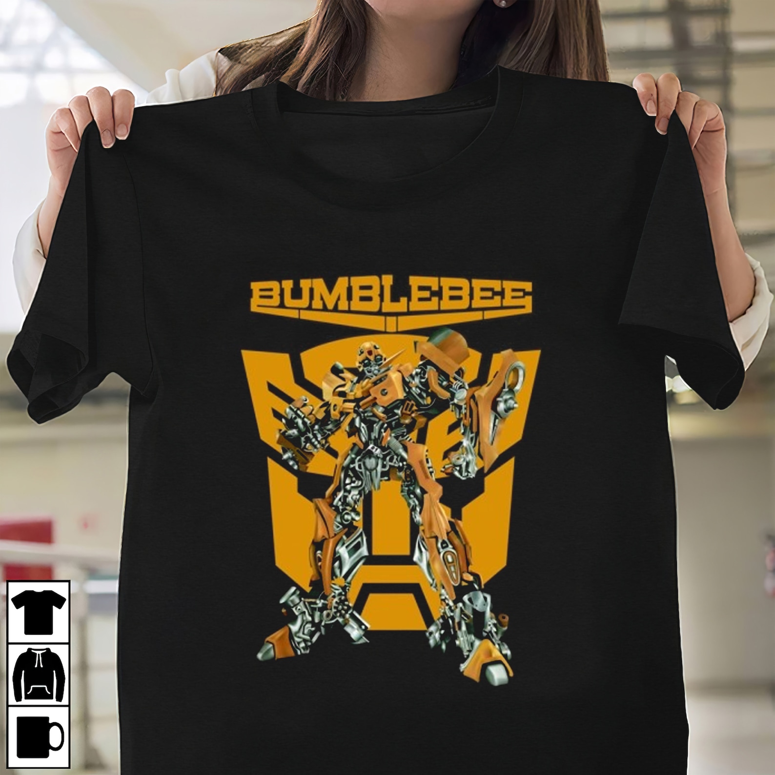 Bumblebee Transformer Tshirt Bumblebee Tee Shirt Gift Etsy
