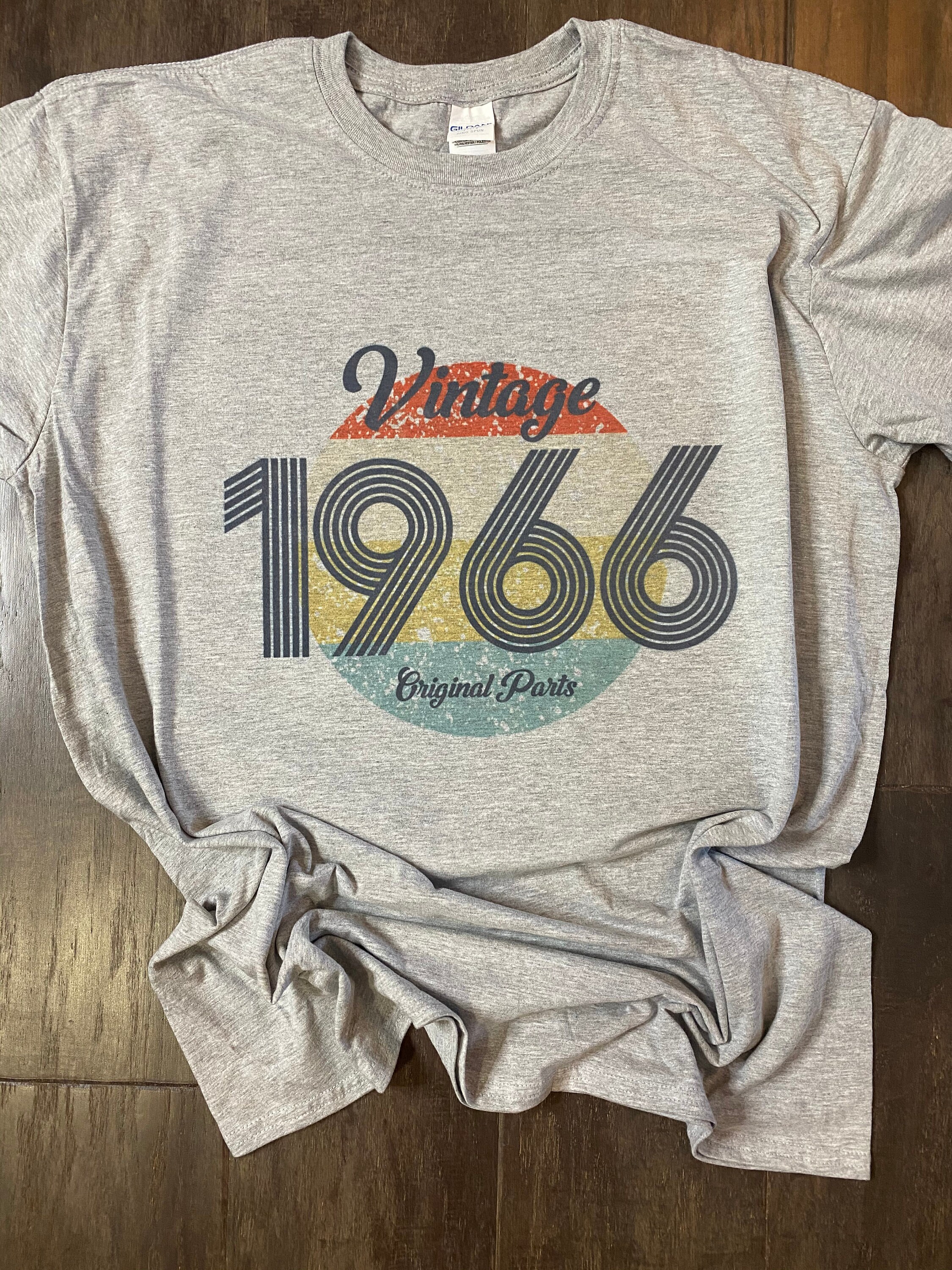 Vintage Birth Year Shirt Sublimation 