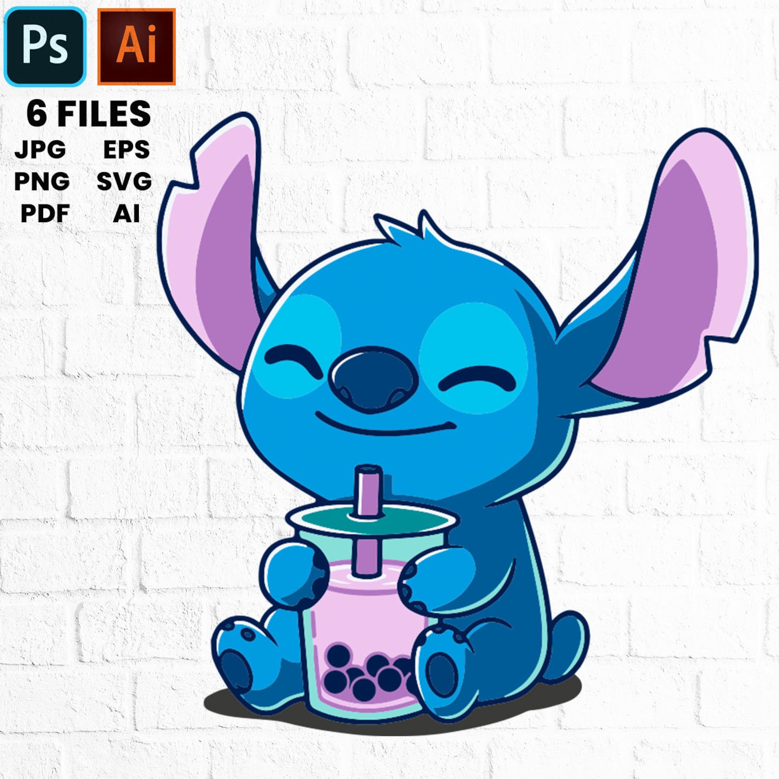 Baby Stitch SVG