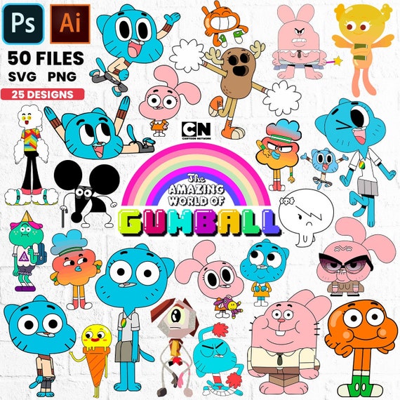 The Amazing World Of Gumball SVG