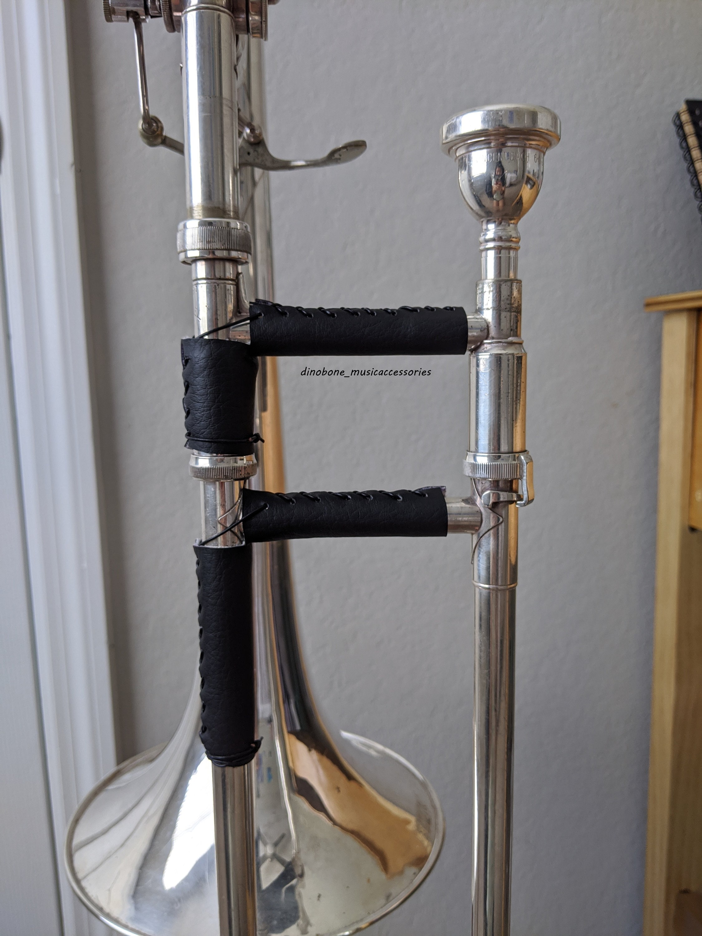 Trombone Hand and Neck Guards Vegan Leather Etsy