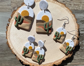 Clay Cactus Etsy