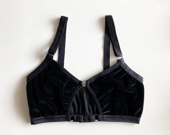 Black Velvet Bralette