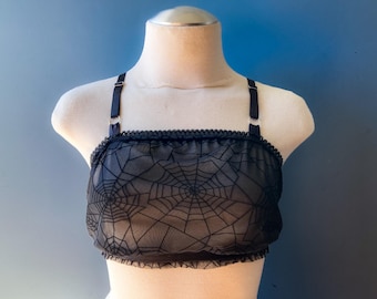 Sutiã RTS SPOOKY Sider Webs Playtime Médio/Grande 34-36 Bojo D/DD