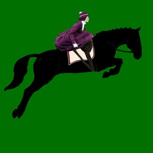 Side Saddle Png, Sidesaddle SVG, Horse, Sublimation Design Transfer, Aside, Jumping, horse Print And Cut Design File