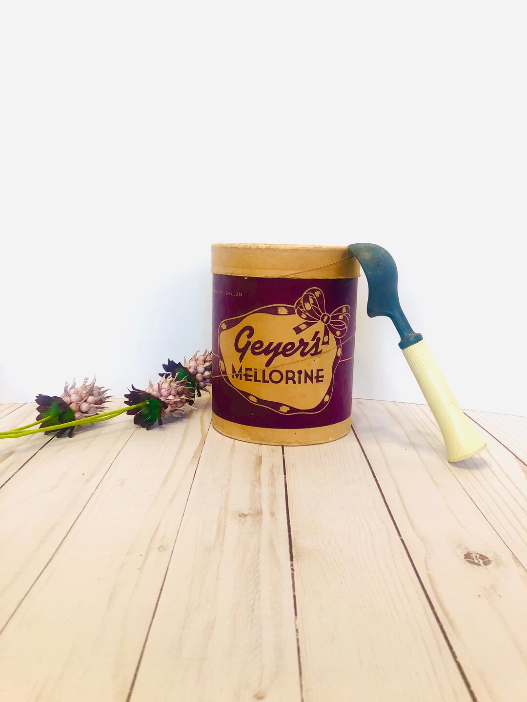 Vintage Geyers Mellorine Ice Cream, San Antonio, Texas, Vintage Ice